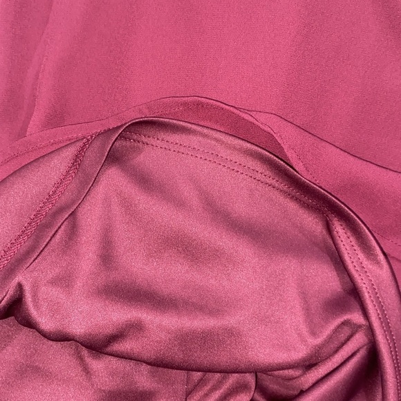 Express burgundy dress size 0 new with tags - Picture 9 of 12